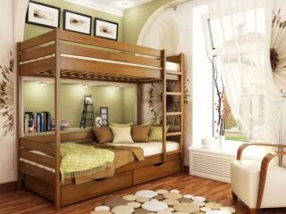 Двухъярусная кровать Дуэт 26 - Мир спальни